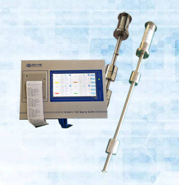 Filling Station Fuel Tank Water / Temperature Level Measuring Magnetostrictive Probe